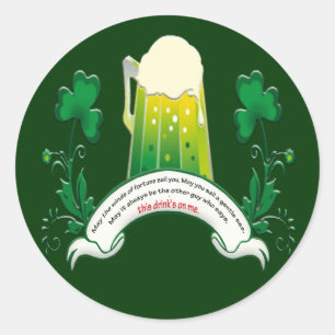 Stickers Irlandais Toast
