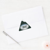 Stickers "iSKI" Oval Mountain Tag (Enveloppe)