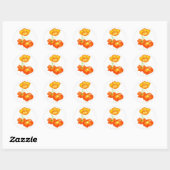 Stickers Islande Poppies (Feuille)