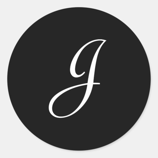 Stickers J Monogram (Devant)