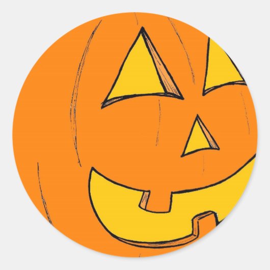 Stickers Jack o' Lantern Blue (Devant)