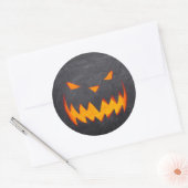 Stickers Jack oLantern déplaisant Hollow Halloween (Enveloppe)