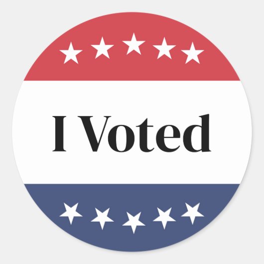 Stickers J'Ai Voté (Devant)