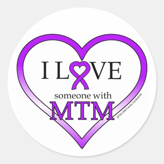 Stickers - J'Aime Quelqu'Un Avec MTM (Devant)
