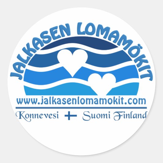 stickers Jalkasen Lomamökit (Devant)