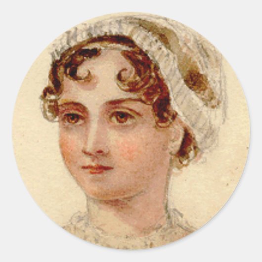 Stickers Jane Austen (Devant)