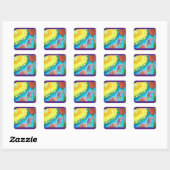 Stickers Jardin de verre (Feuille)