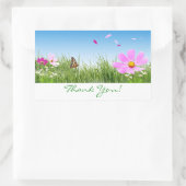 Stickers Jardin Fleur Merci (Sac)