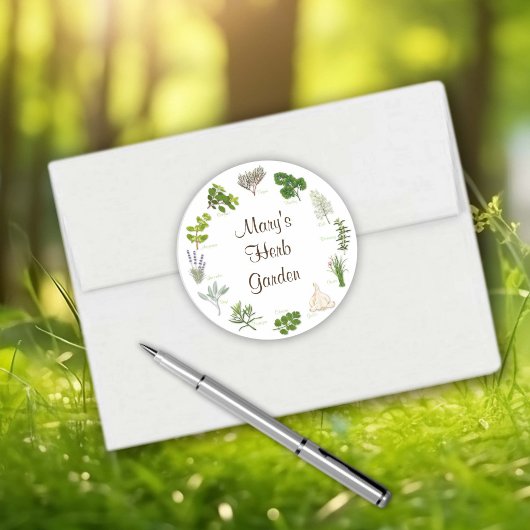 Stickers Jardin Herbe