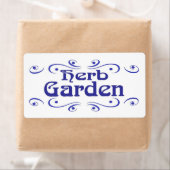 Stickers Jardin Herbe Bleue Néerlandaise (En situation)