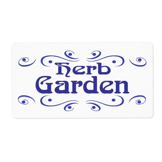 Stickers Jardin Herbe Bleue Néerlandaise (Devant)
