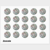 Stickers Jardin Succulent (Feuille)