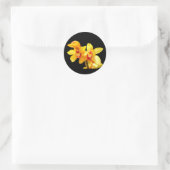Stickers Jaune Cymbidium (Sac)
