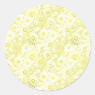 Stickers Jaune Daisers