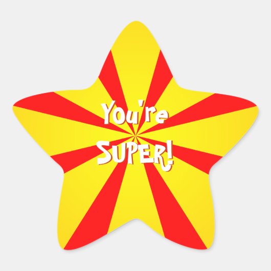 Stickers Jaune et Rouge (Devant)