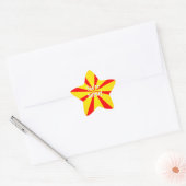 Stickers Jaune et Rouge (Enveloppe)