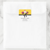 Stickers Jaune Pops Cake (Sac)