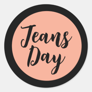 Stickers Jeans Jeans Jeans Jours Décontracté moder