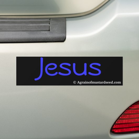 Stickers Jesus Agrainofmustardseed.com (En voiture)