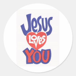 Stickers JESUS-LOVES-YOU