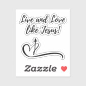 Stickers Jésus Vinyl (Feuille)