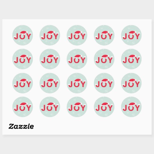 Stickers Jeu de Neige Mint (Feuille)