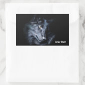 Stickers JEUNE GRIS WOLF Wildlife Supporter (Sac)