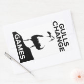 stickers Jeux de changement de goélands (feuille d (Enveloppe)