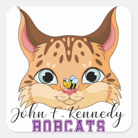 stickers JFK Bobcats (Devant)