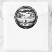 Stickers JIRP Black Logo 3" (6 chacun) (Sac)