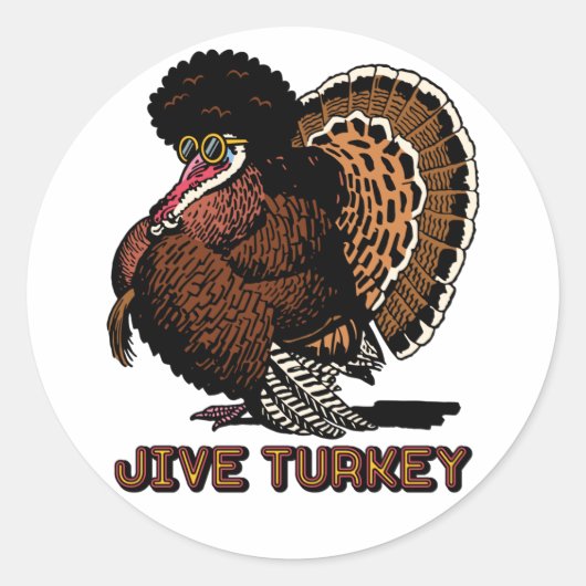 Stickers Jive Turkey (Devant)