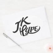stickers JKHype noir (Enveloppe)