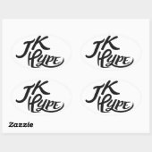 stickers JKHype noir (Feuille)