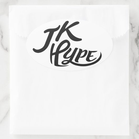 stickers JKHype noir (Sac)