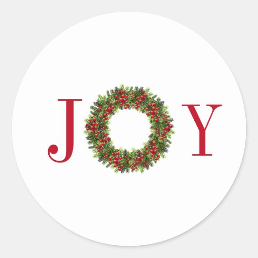 Stickers Joie Noël (Devant)