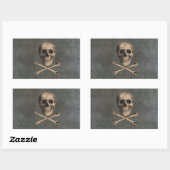 Stickers Jolly roger vintage (Feuille)