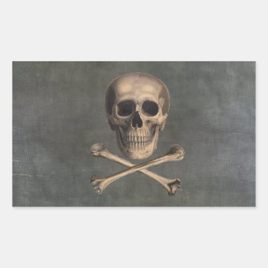 Stickers Jolly roger vintage (Devant)