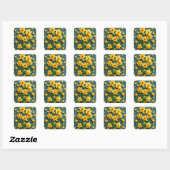 Stickers jonquille (Feuille)