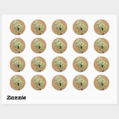 Stickers jonquille (Feuille)