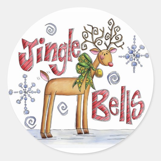 stickers Jote Christmas Jingle Bell (Devant)