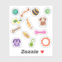 Stickers Jouet de chien