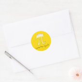 Stickers Jour Citron Meringue Pi Cute Math Pi (Enveloppe)