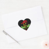 Stickers Jour de basket Halloween (Enveloppe)