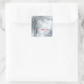 Stickers Jour de Fête Parties scintillant Argent d (Sac)