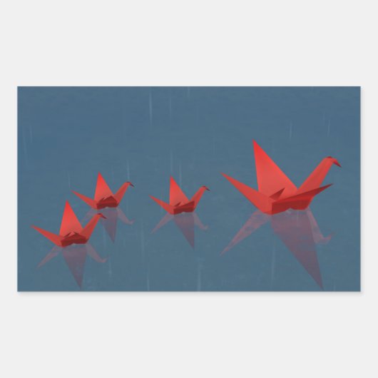 Stickers Jour de Pluie calme (Devant)