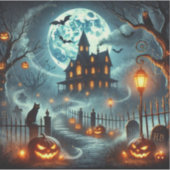 Stickers Jour d'Halloween (Devant)