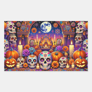 Stickers Jour d'Halloween des morts