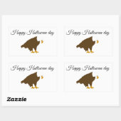 stickers Jour d'Halloween heureux (Feuille)