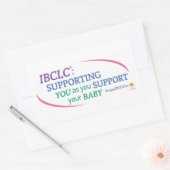 Stickers Jour IBCLC® (anglais) (Enveloppe)