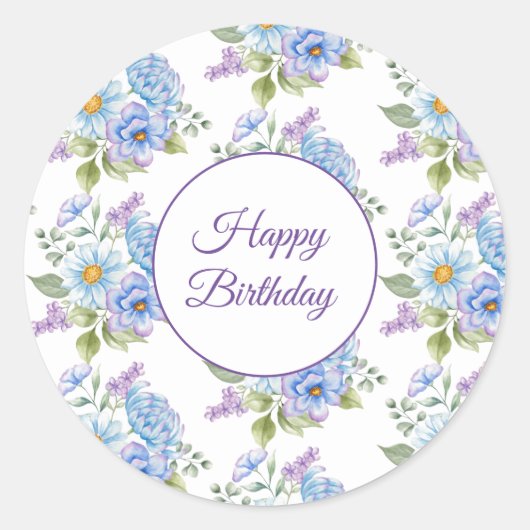 Stickers Joyeux anniversaire (Devant)